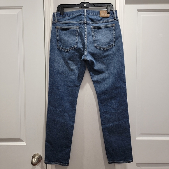 GAP Denim Slim Straight Worn Jeans in Worn Dark 31 x 30 - Picture 5 of 10